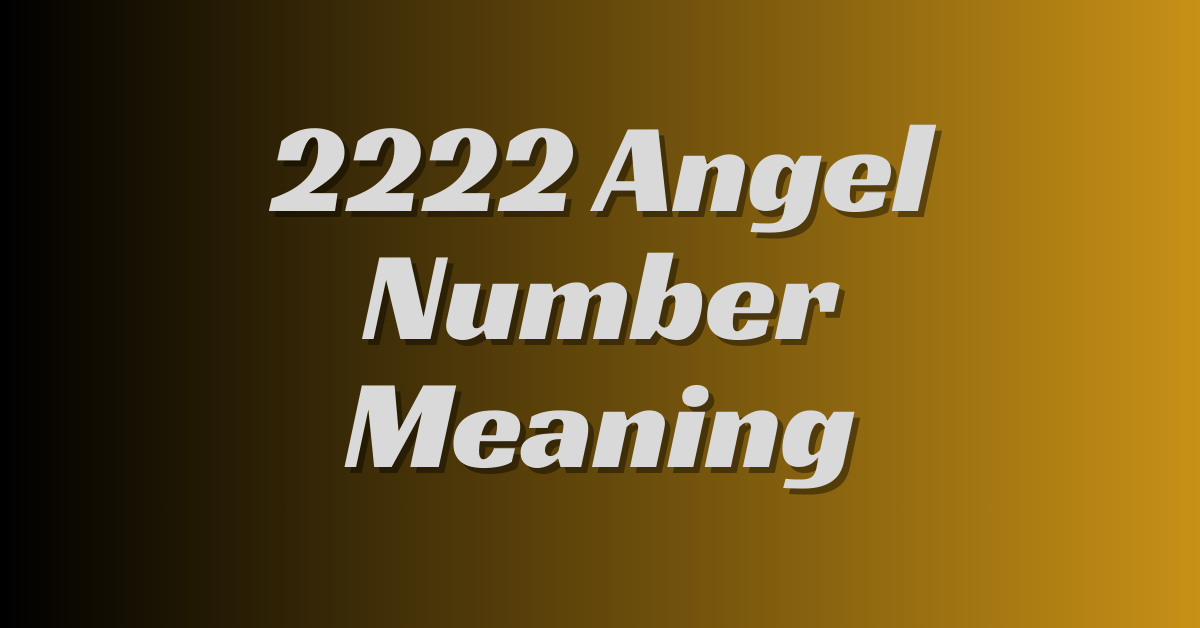 The 2222 Angel Number Meaning: Love, Twin Flames & Manifestation