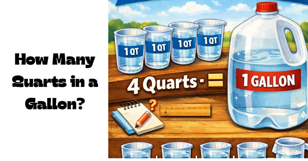 How Many Quarts in a Gallon? A Simple Guide to Understanding Measurements