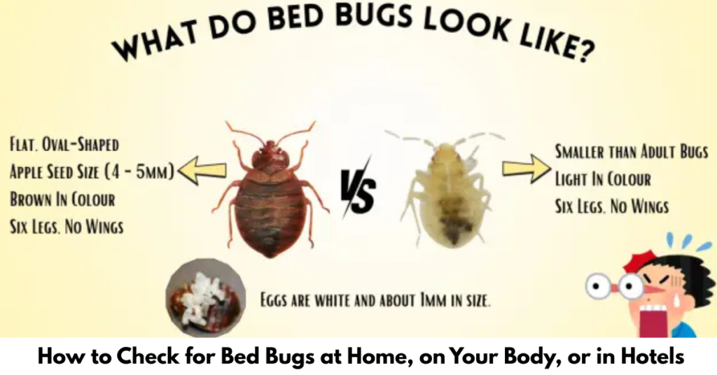 How to Check for Bed Bugs at Home, on Your Body, or in Hotels