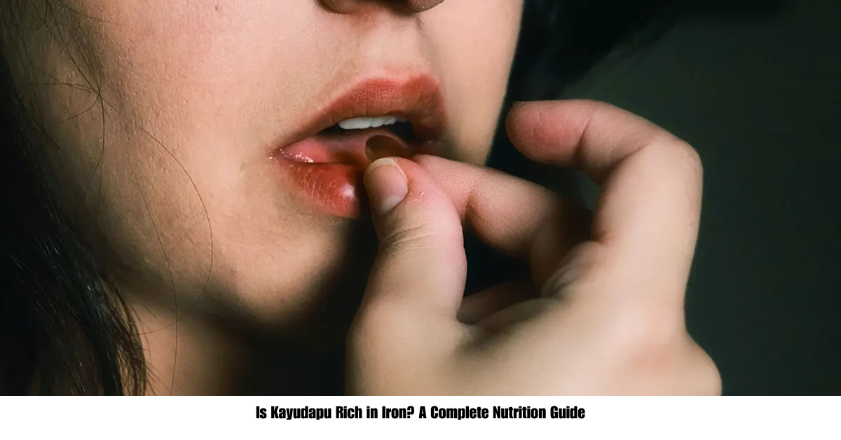 Is Kayudapu Rich in Iron? A Complete Nutrition Guide