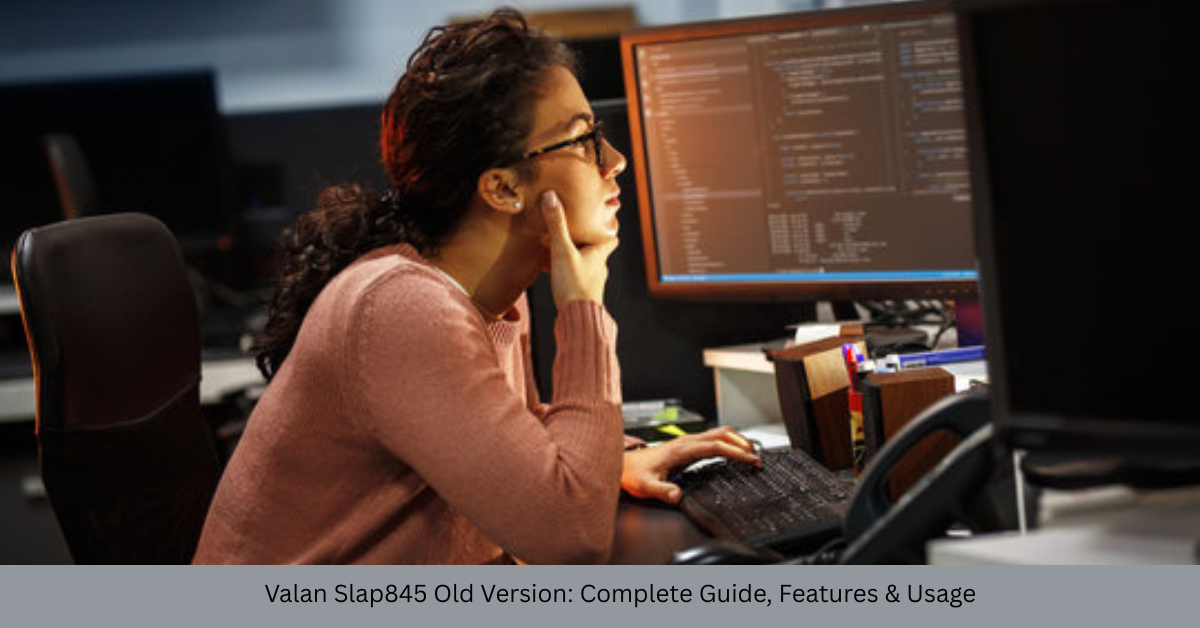 Valan Slap845 Old Version: Complete Guide, Features & Usage